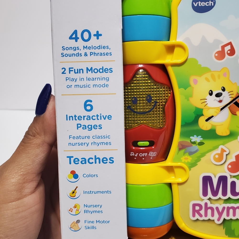 VTECH Musical Rhymes Book - Picture 3 of 6